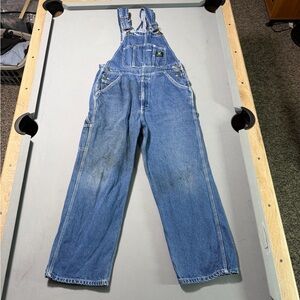 Vintage 36x32 Real work wear Men's Classic Blue Denim Overalls